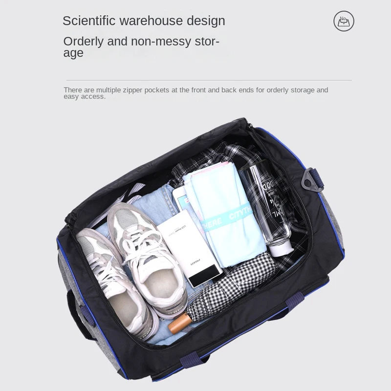Maleta de viaje con ruedas de  - Foldable Rolling Luggage Bag reseña y precio