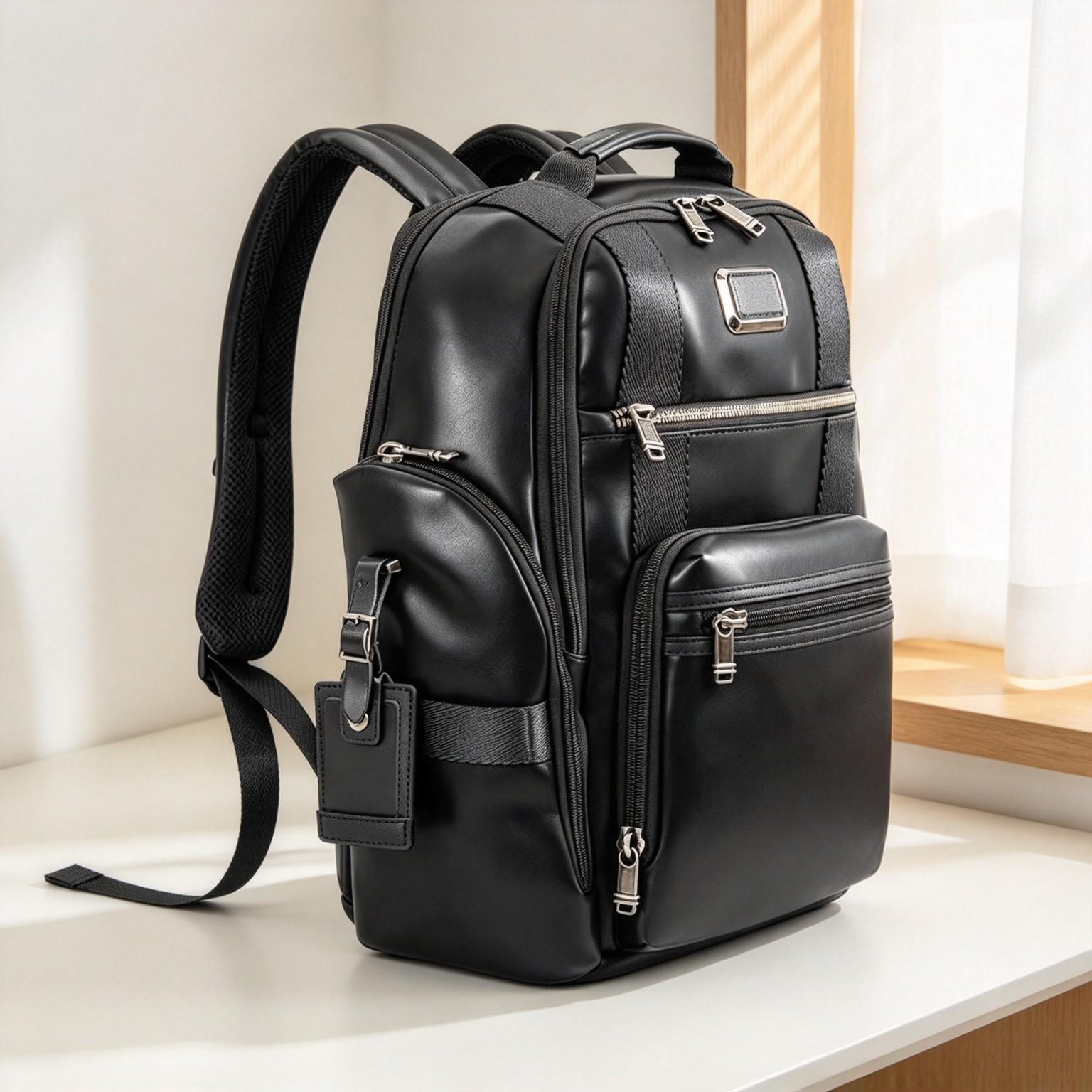 Mochila de cuero para hombre,  - Backpacks reseña y precio