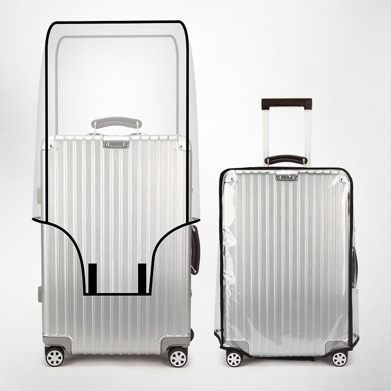 Protector de equipaje transpar - Waterproof Suitcase Cover Protector reseña y precio