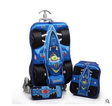Maleta con ruedas para niños e - Foldable Rolling Luggage Bag reseña y precio